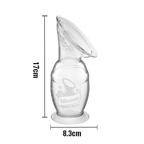 Haakaa Silicone Breast Pump 5.4oz 150ml Supply