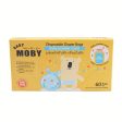 MOBY Disposable Diaper Bags 60 Pcs For Discount