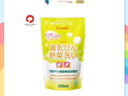 Combi Detergent For Feeding Bottles & Vegetables [Refill 250ml] Online Hot Sale