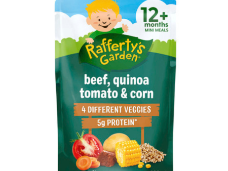 Rafferty s Garden Beef, Quinoa, Tomato & Corn 200g (12m+) Online Sale