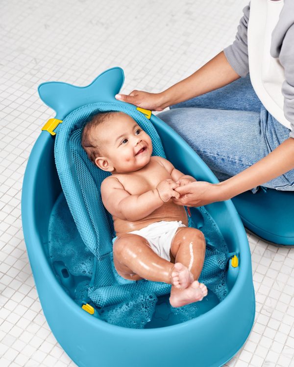 Skip Hop Moby Smart Sling 3-Stage Bathtub - Blue Online