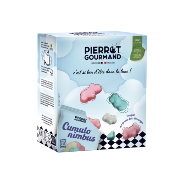 Pierrot Gourmand Vegan Gummies Sweet 264g Star Mix 264g Cloud Mix 252g Online Sale