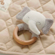 Purebaby - Organic Elephant Rattle Grey (0m+) Online Sale