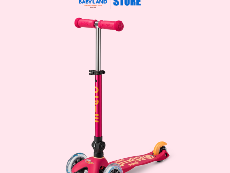 Micro Mini Deluxe Foldable Ruby Red Scooter (2-5yrs) For Discount