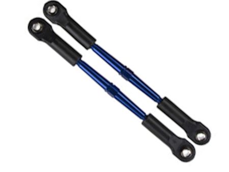 61mm Aluminum Toe Link Turnbuckle Set (Blue) (2) Online Sale