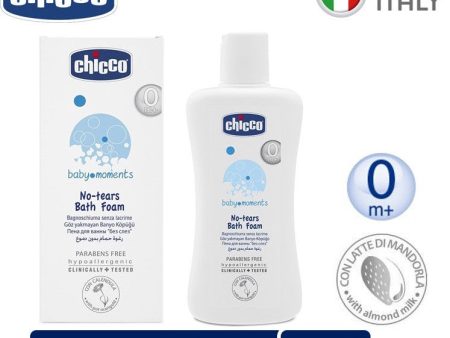 Chicco Baby Moments No-Tears Bath Foam 200ml ( 0m+ ) Online Sale