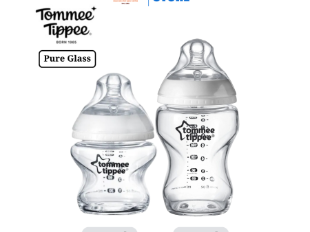 Tommee Tippee Closer to Nature Pure Glass Bottle Online Hot Sale