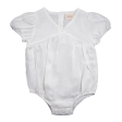 Hatch Signature Linen Romper Discount