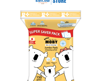 MOBY Super Save Pack Jumbo Cotton Pads 150g Fashion