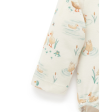 Purebaby Organic Baby Kids Down River Bodysuit - Ducky Print Online now