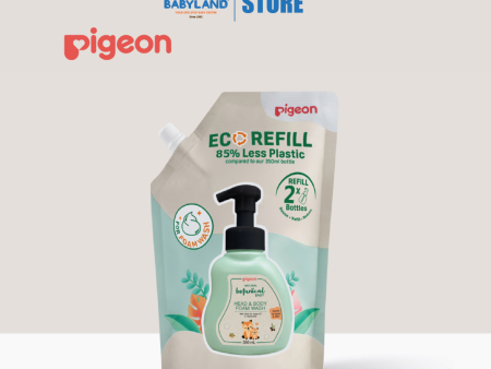 Pigeon Natural Botanical Baby Foam Wash Refill 600ml For Cheap