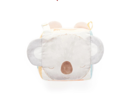 Purebaby Organic Sensory Cube - Little Faces Online now