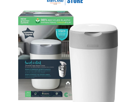 Tommee Tippee Twist & Click Sangenic Bin - White Online Sale