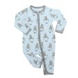 Baa Baa Sheepz Romper Zip Big Sheepz Blue With Grey Border Online