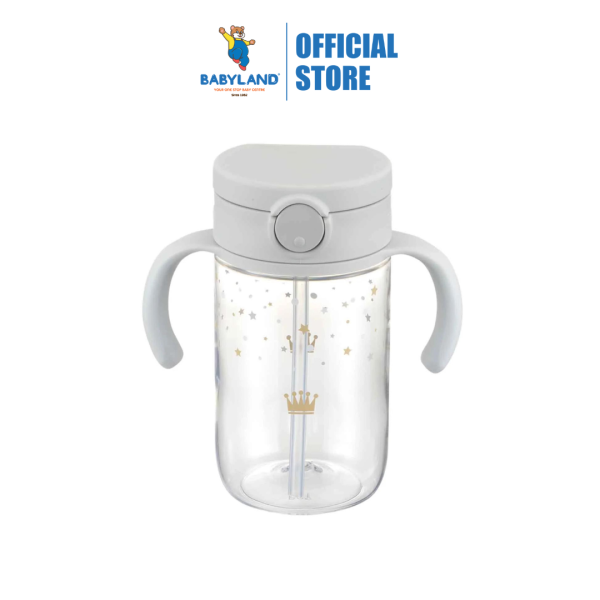 Richell Axstars Straw Cup 320ml - Light Gray (7m+) Online