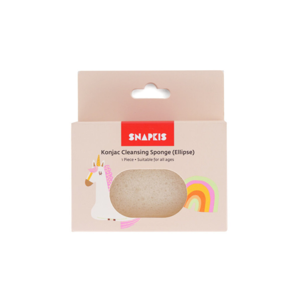 Snapkis Konjac Cleansing Sponge (S) Ellipse Cheap