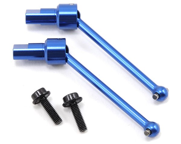 Traxxas LaTrax Aluminum Front Rear Driveshaft (2) (Blue) Online now