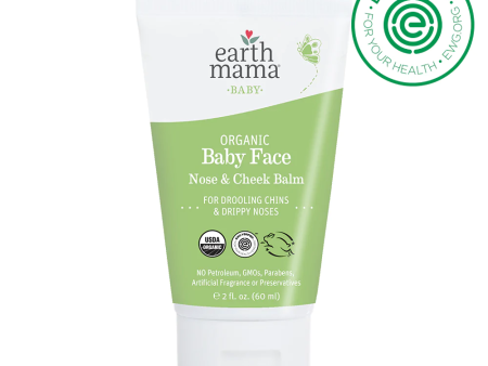 Earth Mama Baby Face Organic Nose & Cheek Balm 60ml 15ml Cheap