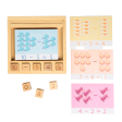 PureDays Wooden Numberment Maths Game Supply