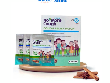 No More Cough Cough Relief Patch 6s | Ease Throat Discomfort For 3 Month+ Cheap