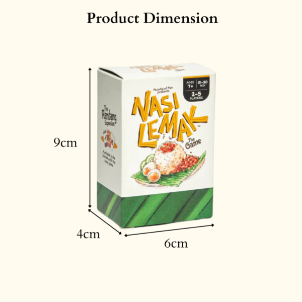 The Nurts Nasi Lemak The Game (Base & Expansion Pack) 2 in 1 Hot on Sale