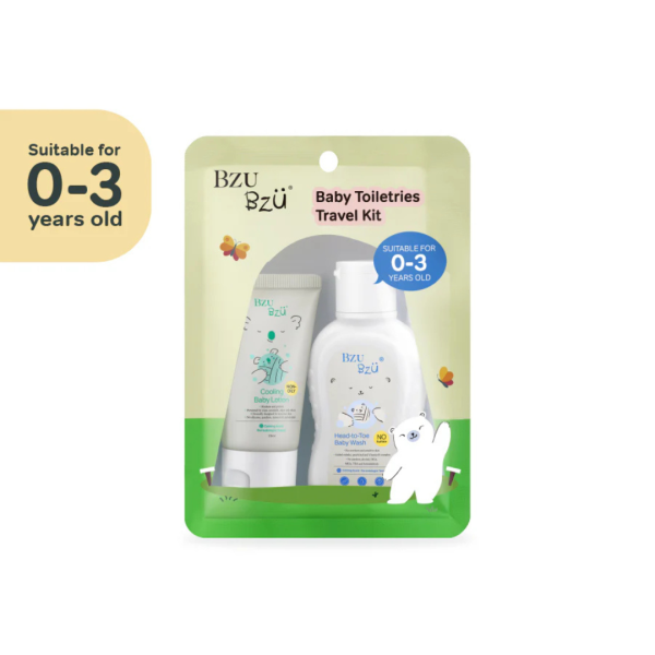 BZU BZU Baby Toiletries Travel Kit Supply