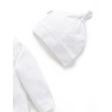 Purebaby Organic Baby Everyday Pointelle Pack - White Hot on Sale