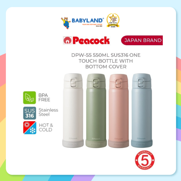 Peacock 550ML SUS316 One Touch Bottle DPW-55 For Sale