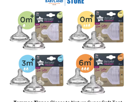 Tommee Tippee Closer to Nature Super Soft Teat Online