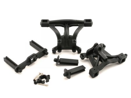 Revo Body Mounts front & rear w body mount posts, front & rear, 2.5x18mm Online now