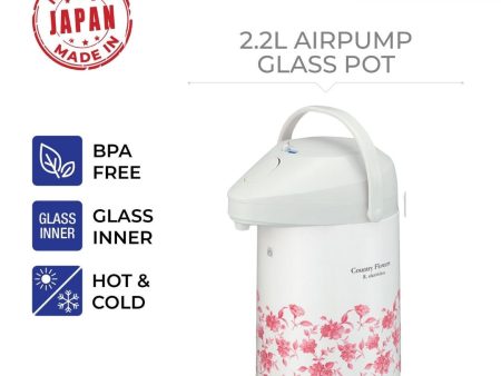 Peacock 2.2L Airpump Glass Pot Supply