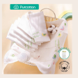 Purcotton Baby Gauze Handkerchief 2 Layers 32cm x 32cm(3pcs)Dove and Circle Hot on Sale