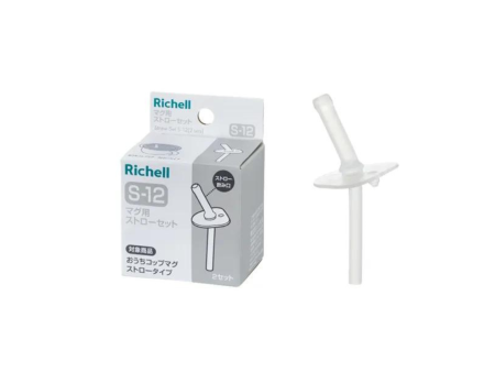 Richell Straw Set S12 (Training Mug 150ml) For Cheap