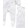 Purebaby Organic Baby Everyday Pointelle Pack - White Hot on Sale