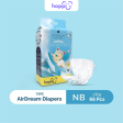 Hoppi Airdream Baby Diapers Tape NB (66 Packs) Sale