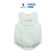 Purebaby Organic Ice Cream Bodysuit Seafoam Stripe For Discount