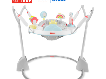 Skip Hop Silver Lining Cloud Play & Fold Jumper Swing (4m+) Online Hot Sale