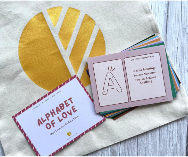 The Nurts Alpabet Affirmation Cards A6 For Kids Online now