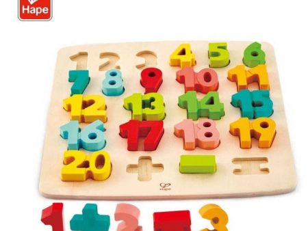 Hape Chunky Number Math Puzzle (3y+) Online Sale