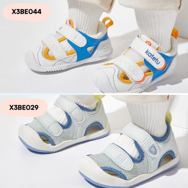 Katetu Crtartu Comfort And Style Baby Sport Sandals X3BE044 - WhiteBlue (13cm) Online Sale