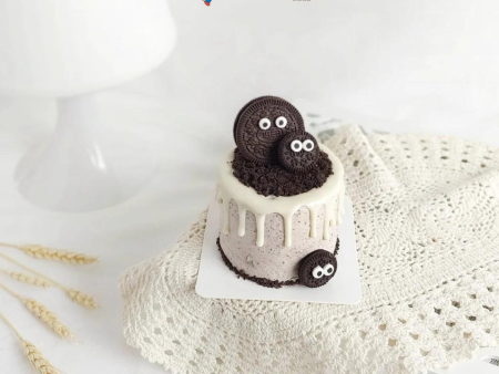 [PRE-ORDER] Yippii Mini Character Design Cake 3 Inch - Oreo Monster Online now