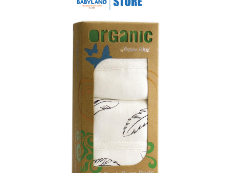 Bubba Blue Feather Organic Burp Pads (2Pcs) on Sale