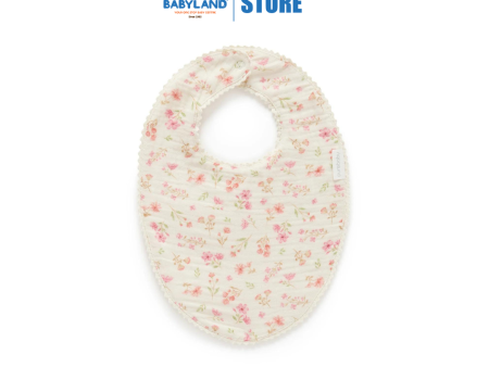 Purebaby Organic Seaside Bib - Seaside Floral For Cheap