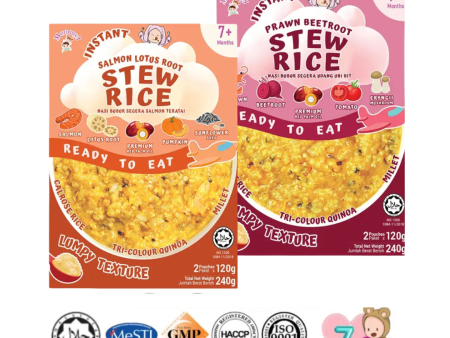 MommyJ Baby Instant Stew Rice 240g (7m+) Online Sale