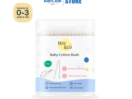 BZU BZU Baby Cotton Buds 200 pcs Sale