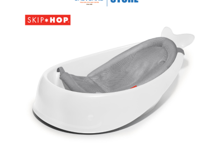 Skip Hop Moby Smart Sling 3-Stage Bathtub - White Online