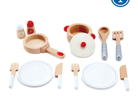 Hape Cook & Serve Set (3y+) Hot on Sale