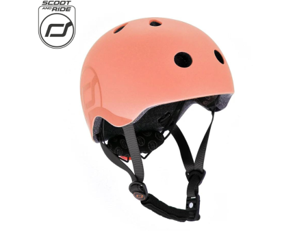 Scoot & Ride Safety Helmet - Peach (S-M) For Sale