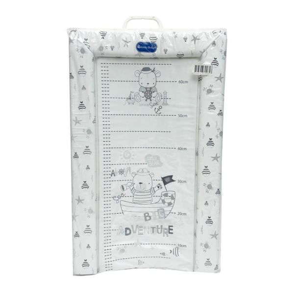 Lucky Baby Changing Mat - Sail Bear Grey For Discount