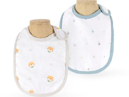 Granny Ben TENCEL™ Muslin Bib (2 pcs) Fashion